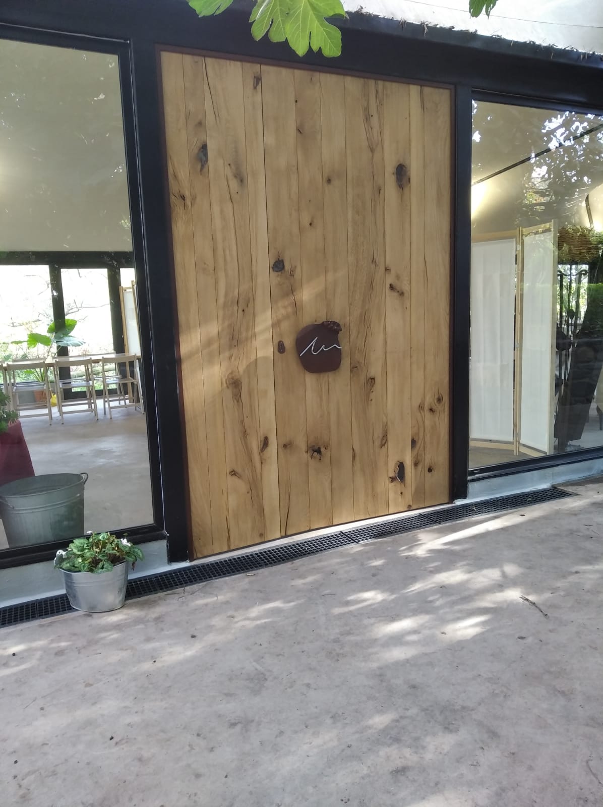 Porta entrada Restaurant Can Marc de Sant Esteve de Palautordera